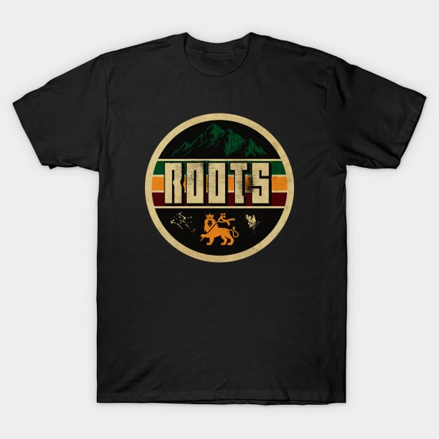 Rastafari Roots T-Shirt by CTShirts